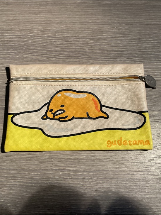 Sanrio Handbags - Sanrio Gudetama Yellow Cream Zip Pouch Wallet